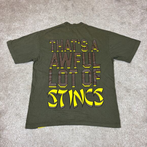 That's A Awful Lot of Cough Syrup Stinc Team Buddha Shirt Men's Large - Picture 4 of 11